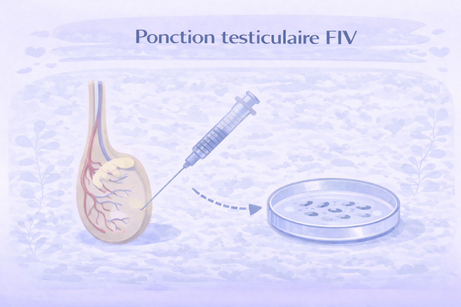 Ponction testiculaire fiv