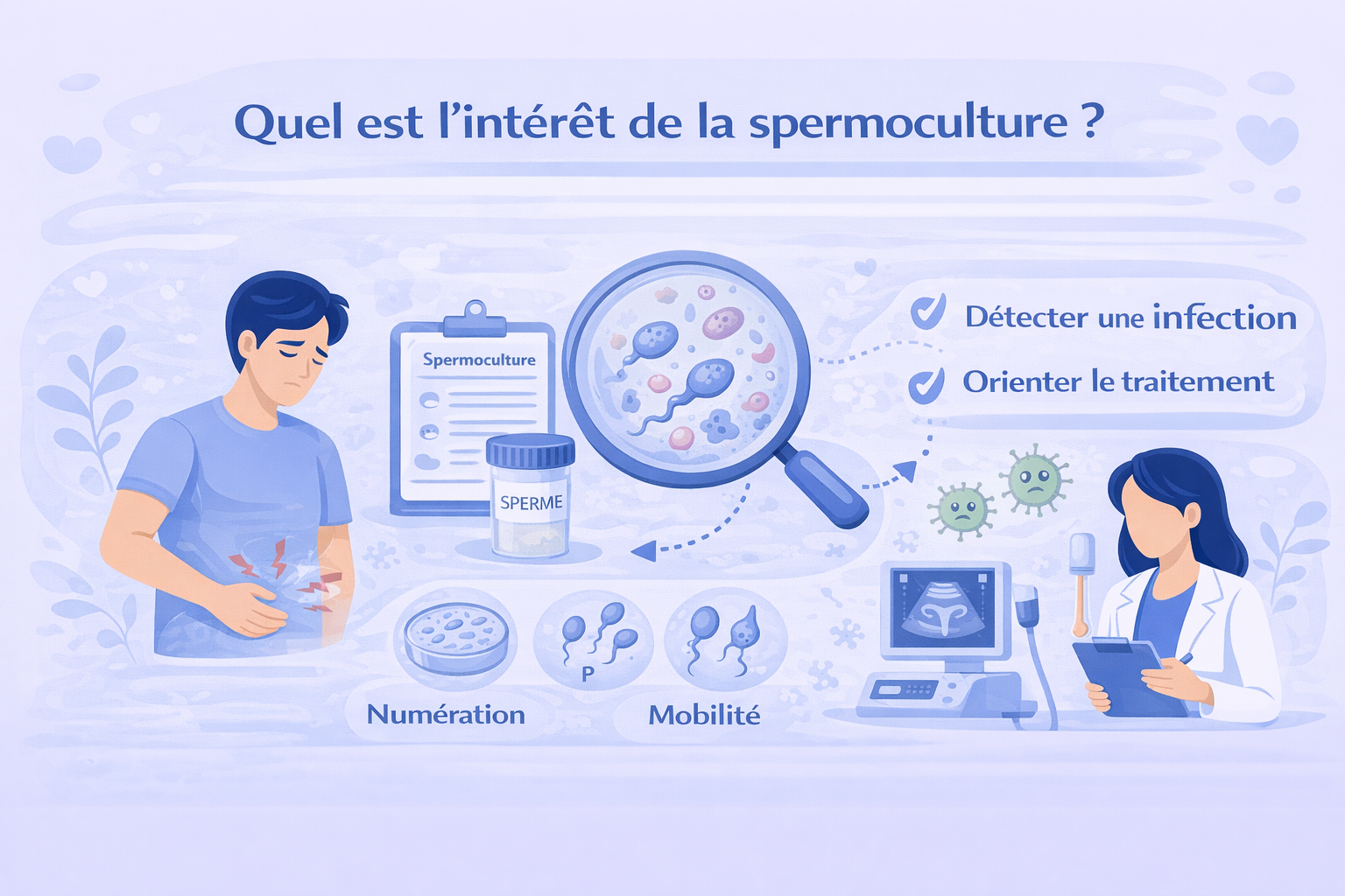 Quel est l’intérêt de la spermoculture ?